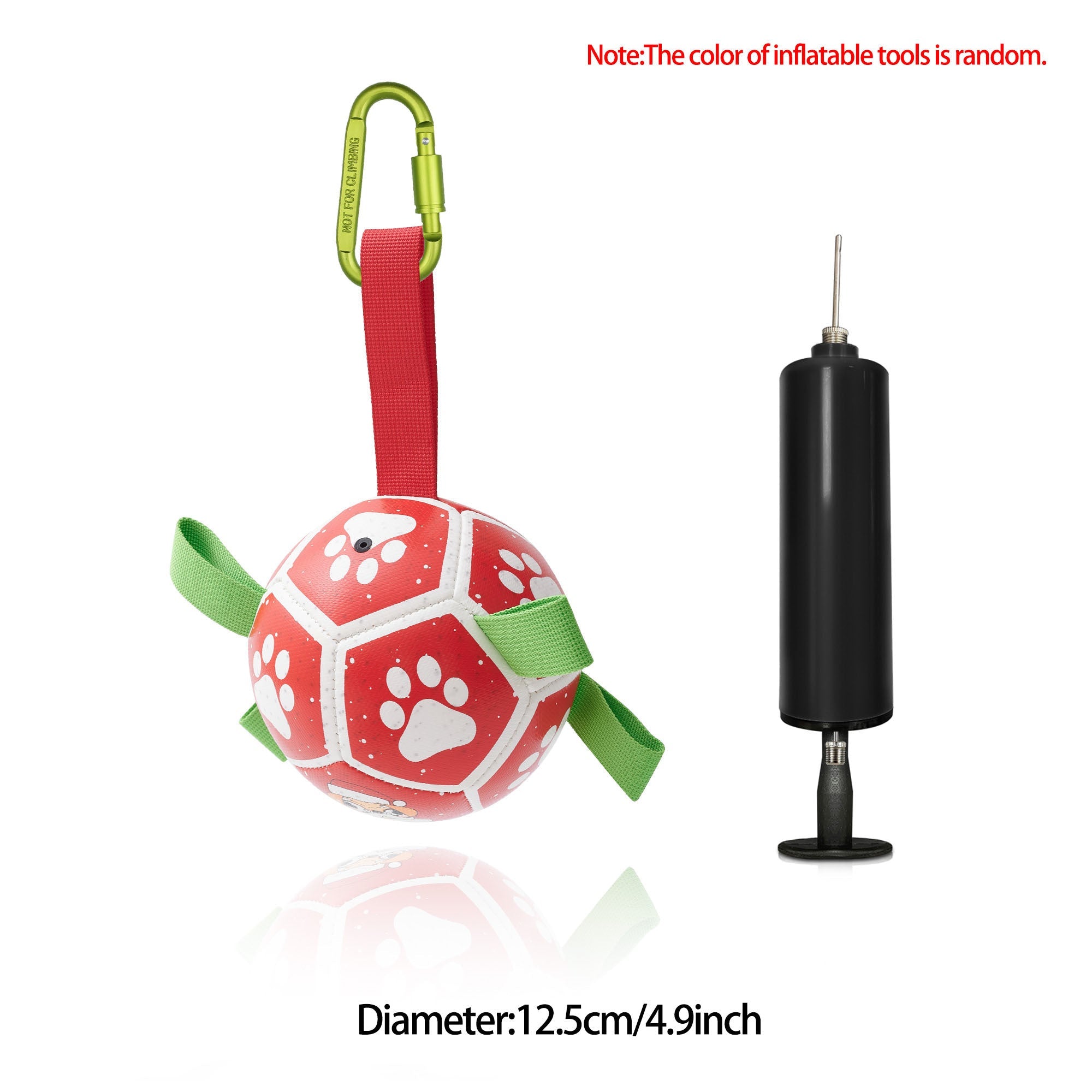 Interactive Soccer Ball Toy for Large Dogs - Outdoor Training Fun! - silverfoxgoods
